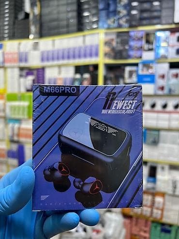 M66PRO True Wireless qulaqlıq - Versiya: V5.3 - Tam simsiz TWS dizayn lalafo.az -da M66PRO True Wireless qulaqlıq - Versiya: V5.3 - Tam simsiz TWS dizayn