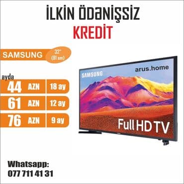 Yeni Televizor Samsung OLED 43" FHD (1920x1080), Ünvandan götürmə, Pulsuz çatdırılma lalafo.az -da Yeni Televizor Samsung OLED 43" FHD (1920x1080), Ünvandan götürmə, Pulsuz çatdırılma