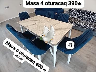 Qonaq otağı üçün, Yeni, 6 stul lalafo.az -da Qonaq otağı üçün, Yeni, 6 stul
