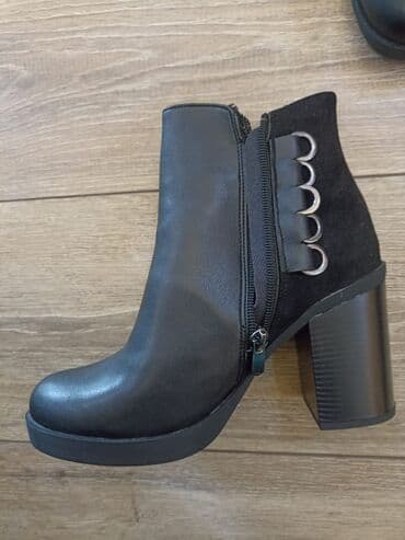 Ботинки новые чёрного цвета lalafo.az -da Ботинки новые чёрного цвета