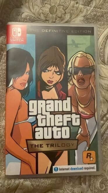 Nintendo Switch üçün “Grand Theft Auto: The Trilogy – The Definitive lalafo.az -da Nintendo Switch üçün “Grand Theft Auto: The Trilogy – The Definitive