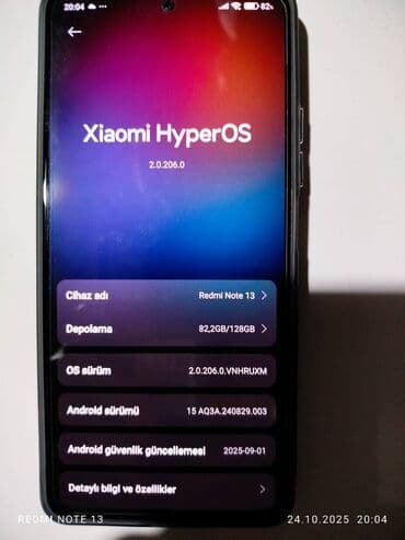 Redmi Note 13, 128 GB, rəng - Qara, Barmaq izi, Face ID, Sensor lalafo.az -da Redmi Note 13, 128 GB, rəng - Qara, Barmaq izi, Face ID, Sensor