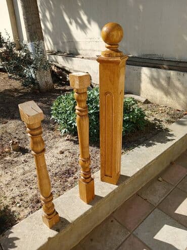 Palıd ağacından laklanmış işlənməmiş pilləkən hissələri satılır lalafo.az -da Palıd ağacından laklanmış işlənməmiş pilləkən hissələri satılır