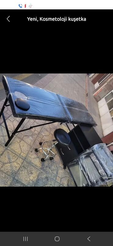 Полки, этажерки: Новый, Косметологическая кушетка, цвет - Черный at lalafo.az — 25 Полки, этажерки: Новый, Косметологическая кушетка, цвет - Черный — 25