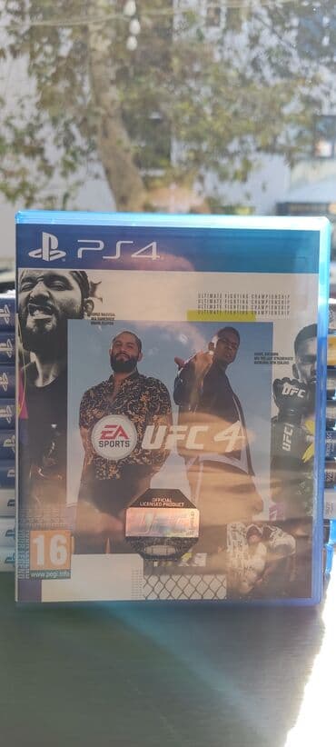 PlayStation 4 üçün ufc 4 oyun diski, ikinci əldir, ideal vəziyyətdə lalafo.az -da PlayStation 4 üçün ufc 4 oyun diski, ikinci əldir, ideal vəziyyətdə