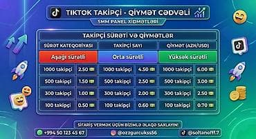 TikTok izləyici artırma xidməti – SMM paneli ilə sürət seçimi və dəqiq lalafo.az -da TikTok izləyici artırma xidməti – SMM paneli ilə sürət seçimi və dəqiq