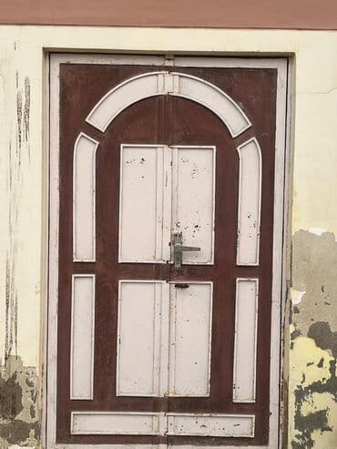 Metal qapı – ikiqanadlı, dekorativ panellərlə - Material: möhkəm metal lalafo.az -da Metal qapı – ikiqanadlı, dekorativ panellərlə - Material: möhkəm metal