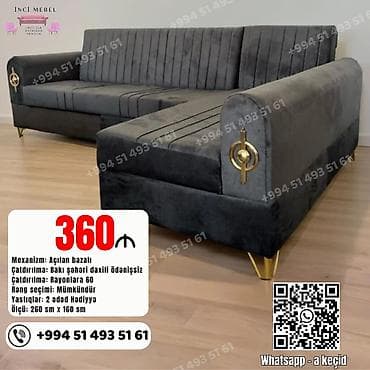 Künc divan, Yeni, Açılan, Bazalı, Parça, Şəhərdaxili pulsuz çatdırılma lalafo.az -da Künc divan, Yeni, Açılan, Bazalı, Parça, Şəhərdaxili pulsuz çatdırılma
