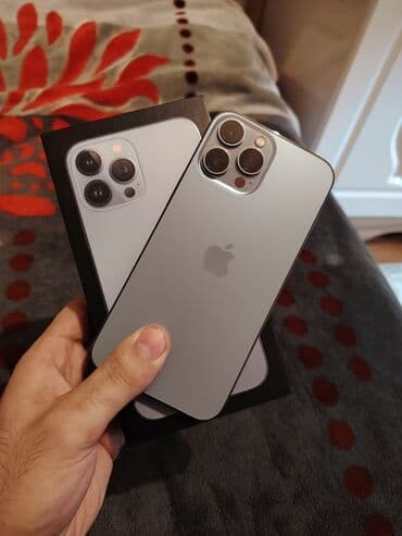 IPhone 13 Pro Max, Gümüşü, Face ID lalafo.az -da IPhone 13 Pro Max, Gümüşü, Face ID