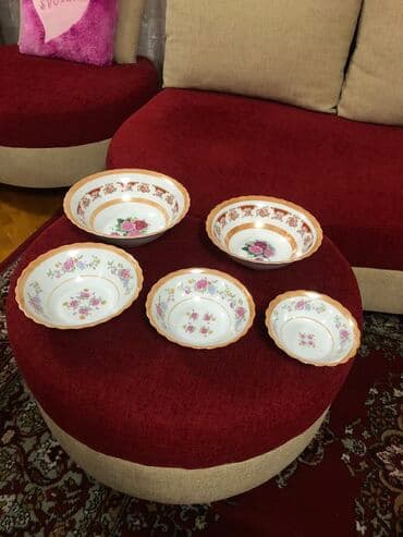 Sup qabları, 6 ədədli dəst, Keramika, SSRİ lalafo.az -da Sup qabları, 6 ədədli dəst, Keramika, SSRİ