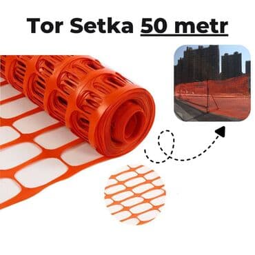 TƏHLÜKƏSİZLİK TORU SETKA TOR 50 METR UZUNLUQ 1 METR HÜNDÜRLÜK Tor lalafo.az -da TƏHLÜKƏSİZLİK TORU SETKA TOR 50 METR UZUNLUQ 1 METR HÜNDÜRLÜK Tor