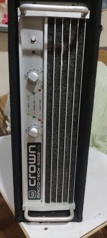 Crown Macro-Tech 5002VZ gücləndirici - Professional səhnə və klub lalafo.az -da Crown Macro-Tech 5002VZ gücləndirici - Professional səhnə və klub