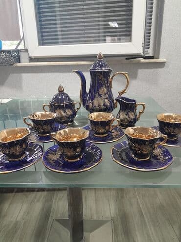 Çay dəsti, rəng - Göy, 6 nəfərlik, Türkiyə lalafo.az -da Çay dəsti, rəng - Göy, 6 nəfərlik, Türkiyə