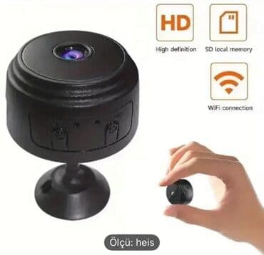 Mini Wi‑Fi IP Kamera – HD görüntü, SD yaddaş və uzaqdan izləmə - lalafo.az -da Mini Wi‑Fi IP Kamera – HD görüntü, SD yaddaş və uzaqdan izləmə -