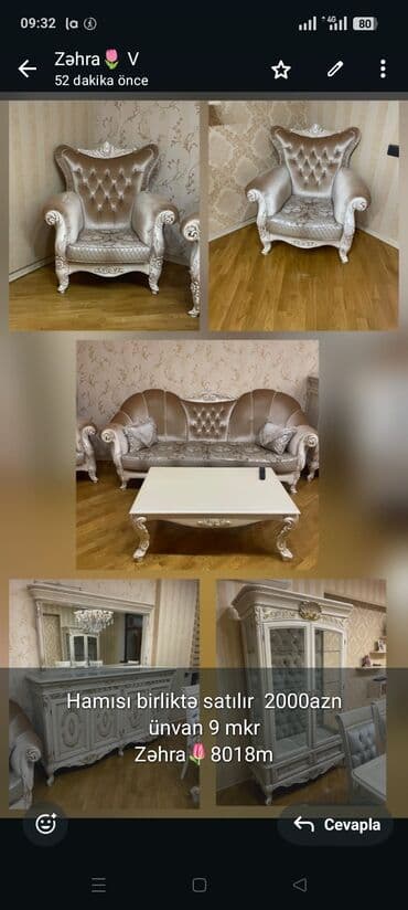 Hamısı birliktə satılır 2000azn
ünvan 9 mkr
Zəhra🌷8018m lalafo.az -da Hamısı birliktə satılır 2000azn
ünvan 9 mkr
Zəhra🌷8018m