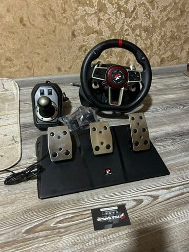 Oyun sükanı və pedallar dəsti – FlashFire 900R Komplekt: - 900R lalafo.az -da Oyun sükanı və pedallar dəsti – FlashFire 900R Komplekt: - 900R