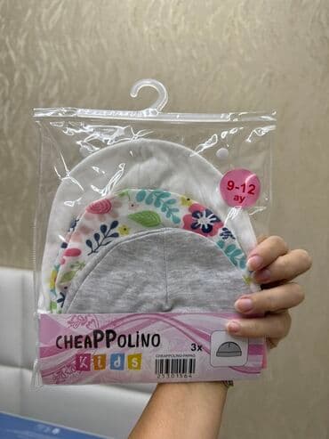 CheAPPolino Kids uşaq papaqları dəsti - Paketdə 3 ədəd papaq - Ölçü lalafo.az -da CheAPPolino Kids uşaq papaqları dəsti - Paketdə 3 ədəd papaq - Ölçü