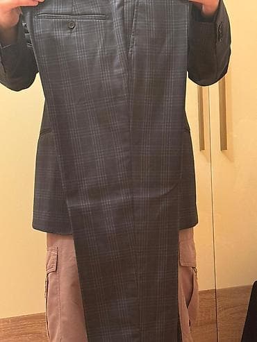 Kişi üçün şalvarlı kostyum dəsti - Rəng və naxış: Qara-boz çalarda lalafo.az -da Kişi üçün şalvarlı kostyum dəsti - Rəng və naxış: Qara-boz çalarda