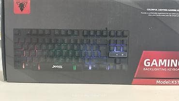 JEDEL K517 Gaming Backlighting Keyboard - Rəngli (Rainbow) işıqlanma lalafo.az -da JEDEL K517 Gaming Backlighting Keyboard - Rəngli (Rainbow) işıqlanma