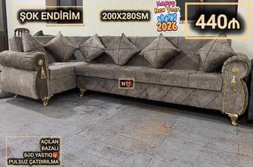 Künc divan, Qonaq otağı üçün, Parça, Bazalı, Açılan lalafo.az -da Künc divan, Qonaq otağı üçün, Parça, Bazalı, Açılan