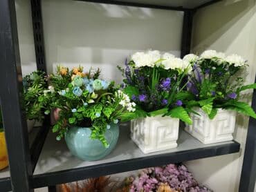 Süni dekorativ güllər kompozisiyası - Müxtəlif ölçülü və dizaynda lalafo.az -da Süni dekorativ güllər kompozisiyası - Müxtəlif ölçülü və dizaynda