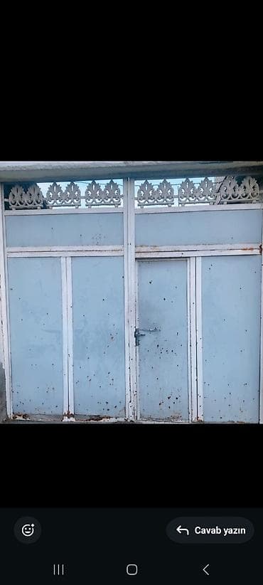 İşlənmiş Dəmir Həyət darvazası, Yana açılan, Mexaniki, Qapı ilə, rəng - Mavi, Kredit yoxdur, Ünvandan götürmə lalafo.az -da İşlənmiş Dəmir Həyət darvazası, Yana açılan, Mexaniki, Qapı ilə, rəng - Mavi, Kredit yoxdur, Ünvandan götürmə
