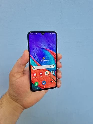 Samsung Galaxy A30, 64 GB, rəng - Mavi, Barmaq izi lalafo.az -da Samsung Galaxy A30, 64 GB, rəng - Mavi, Barmaq izi