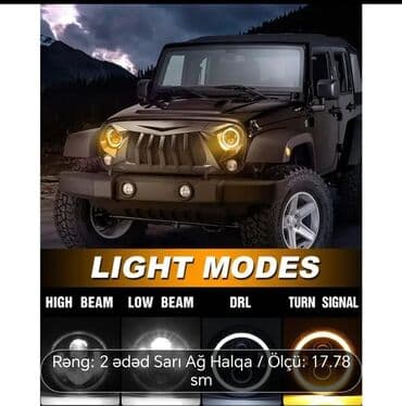 Məhsul: 7 düym LED ön faralar dəsti (2 ədəd) Xüsusiyyətlər: - Ölçü lalafo.az -da Məhsul: 7 düym LED ön faralar dəsti (2 ədəd) Xüsusiyyətlər: - Ölçü