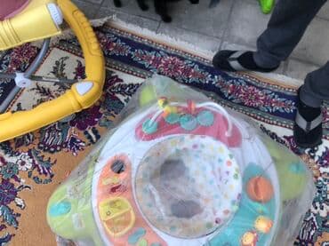 Körpələr üçün interaktiv məşğuliyyət mərkəzi / hoppanaq tipli oyun lalafo.az -da Körpələr üçün interaktiv məşğuliyyət mərkəzi / hoppanaq tipli oyun