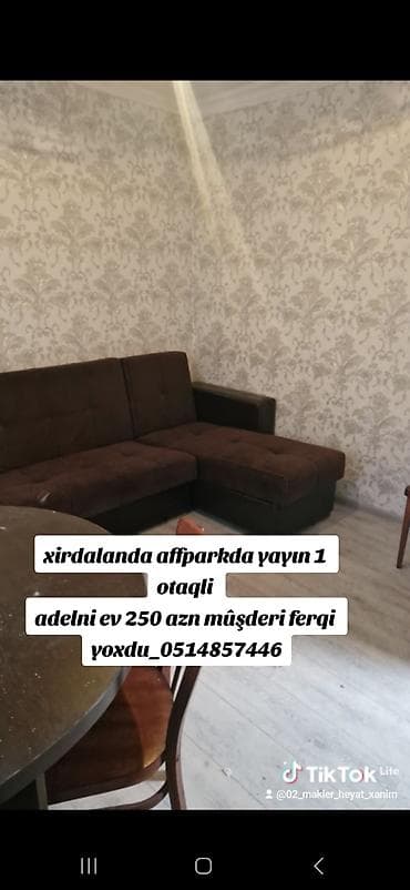40 kv. m, 1 otaqlı, İnternet, Telefon, Qaz lalafo.az -da 40 kv. m, 1 otaqlı, İnternet, Telefon, Qaz