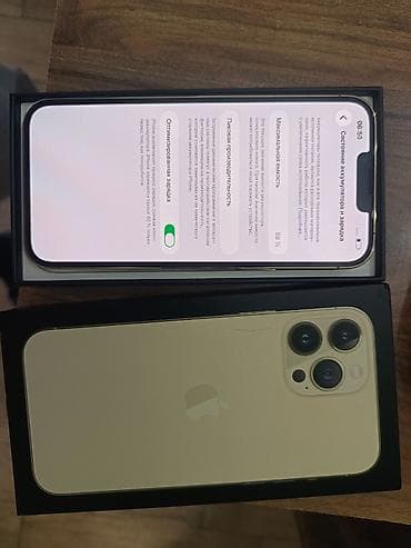 IPhone 13 Pro Max, 256 GB, Matte Gold lalafo.az -da IPhone 13 Pro Max, 256 GB, Matte Gold