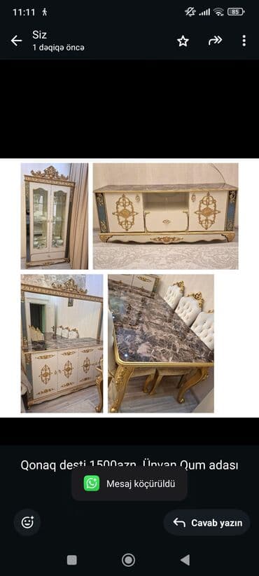 Qonaq desti 1500azn. Ünvan Qum adası (aml) lalafo.az -da Qonaq desti 1500azn. Ünvan Qum adası (aml)