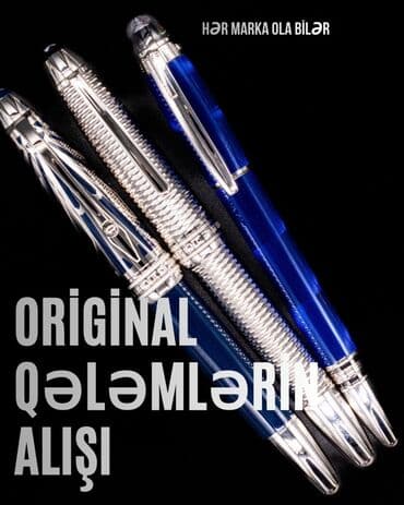 İnformatika: Xidmət: Orijinal qələmlərin alışı - Hər marka ola bilər – lüks lalafo.az -da — 1 İnformatika: Xidmət: Orijinal qələmlərin alışı - Hər marka ola bilər – lüks — 1