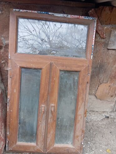 Ağac teksturalı qəhvəyi rəngdə PVC pəncərə bloku. - Üst hissədə sabit lalafo.az -da — 3 Ağac teksturalı qəhvəyi rəngdə PVC pəncərə bloku. - Üst hissədə sabit — 3