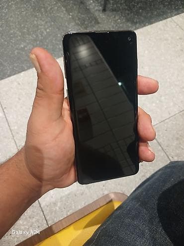 Samsung Galaxy S10, 128 GB, rəng - Boz, Simsiz şarj lalafo.az -da Samsung Galaxy S10, 128 GB, rəng - Boz, Simsiz şarj
