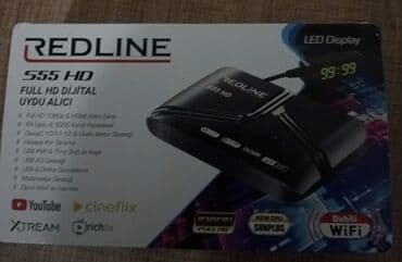 REDLINE S55 HD – Full HD daxili wifi+ 1 il bütün pullu kanallar lalafo.az -da REDLINE S55 HD – Full HD daxili wifi+ 1 il bütün pullu kanallar
