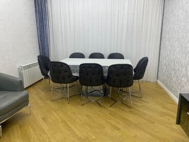 Qonaq otağı üçün, İşlənmiş, Açılan, Dördbucaq masa, 8 stul lalafo.az -da Qonaq otağı üçün, İşlənmiş, Açılan, Dördbucaq masa, 8 stul