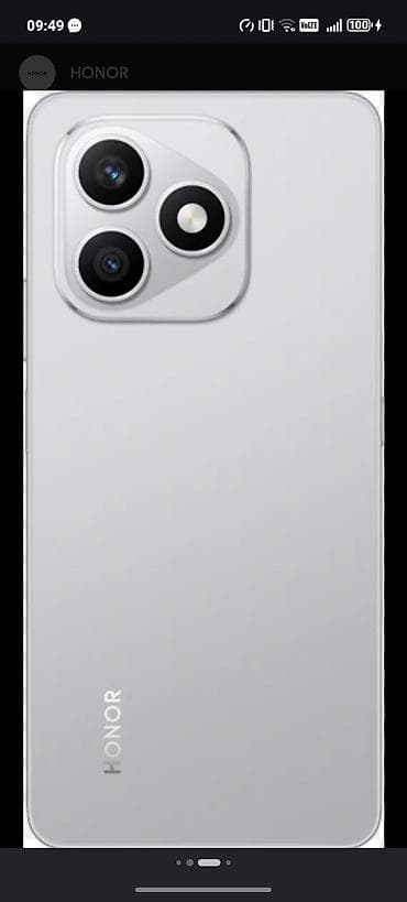 Honor X8, rəng - Gümüşü lalafo.az -da Honor X8, rəng - Gümüşü