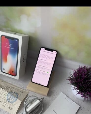 IPhone X, 64 GB, Space Gray, Simsiz şarj lalafo.az -da IPhone X, 64 GB, Space Gray, Simsiz şarj