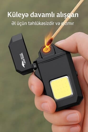 Qara rəngdə, küləyə davamlı alışqan. USB Type-C vasitəsilə enerji lalafo.az -da Qara rəngdə, küləyə davamlı alışqan. USB Type-C vasitəsilə enerji