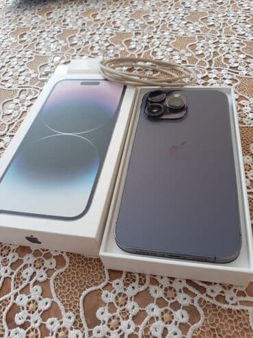 IPhone 14 Pro Max, Deep Purple, Simsiz şarj lalafo.az -da IPhone 14 Pro Max, Deep Purple, Simsiz şarj