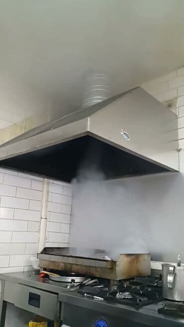 Peşəkar mətbəx üçün sənaye tipli aspirator (hava sorma sistemi) - lalafo.az -da Peşəkar mətbəx üçün sənaye tipli aspirator (hava sorma sistemi) -