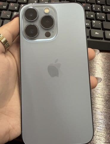 IPhone 13 Pro, 128 GB, Sierra Blue, Face ID lalafo.az -da IPhone 13 Pro, 128 GB, Sierra Blue, Face ID
