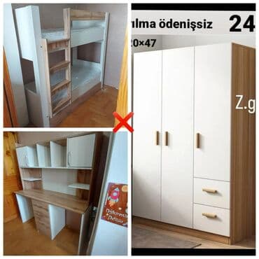 Oğlan və qız üçün, 2 təknəfərlik çarpayı lalafo.az -da Oğlan və qız üçün, 2 təknəfərlik çarpayı