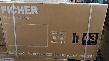 Yeni Televizor Riffle LED ekran 43" 4K (3840x2160), Pulsuz çatdırılma, Rayonlara çatdırılma lalafo.az -da Yeni Televizor Riffle LED ekran 43" 4K (3840x2160), Pulsuz çatdırılma, Rayonlara çatdırılma