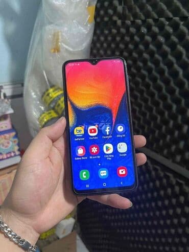 Samsung Galaxy A10, 32 GB, rəng - Göy, Sensor, İki sim kartlı lalafo.az -da Samsung Galaxy A10, 32 GB, rəng - Göy, Sensor, İki sim kartlı