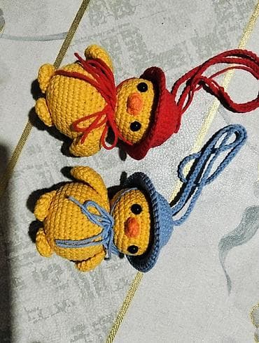 Amigurumi hörmə oyuncaqlar – ördək fiqurları - Material: yüksək lalafo.az -da Amigurumi hörmə oyuncaqlar – ördək fiqurları - Material: yüksək