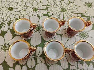 Qəhvə dəsti, rəng - Qırmızı, Farfor, Weimar, 6 nəfərlik, Almaniya lalafo.az -da Qəhvə dəsti, rəng - Qırmızı, Farfor, Weimar, 6 nəfərlik, Almaniya