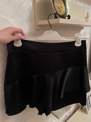 Шорты: Шорты, Zara, M, цвет - Черный at lalafo.az — 1 Шорты: Шорты, Zara, M, цвет - Черный — 1