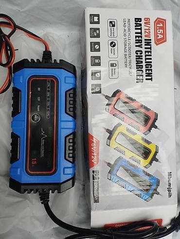 Ağıllı akkumulyator doldurucu - 6V və 12V qoşulma imkanı - lalafo.az -da — 2 Ağıllı akkumulyator doldurucu - 6V və 12V qoşulma imkanı - — 2